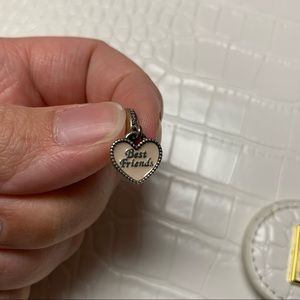 Pandora Best Friends Heart Dangle Charm 💗